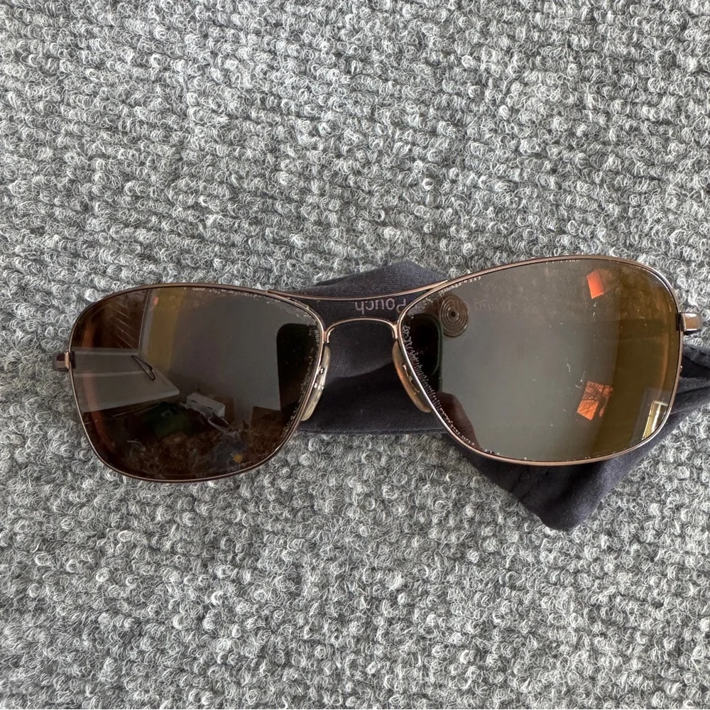 Ray-Ban RB8302 014 Carbon Fiber Aviator Sunglasses Frames Brown 58-15 Italy